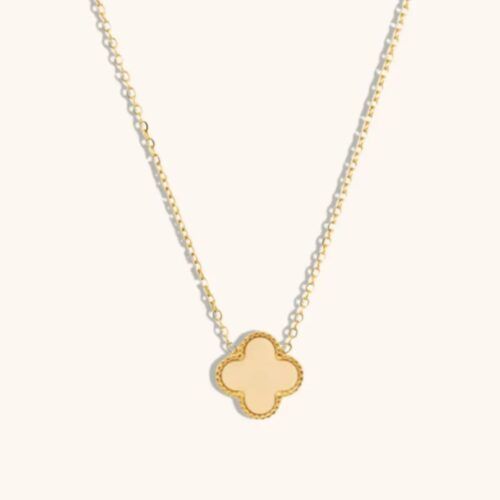 Ivory Bloom White Floral Pendant